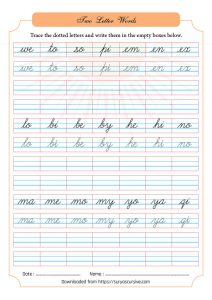 Surya's Cursive Writing Kit - SuryasCursive.com