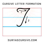 capital t in cursive