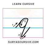 lower case cursive q