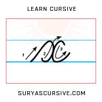 cursive letter x