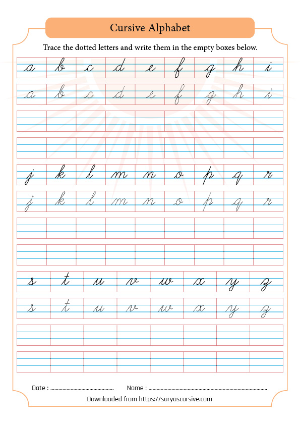 letter r in cursive lowercase