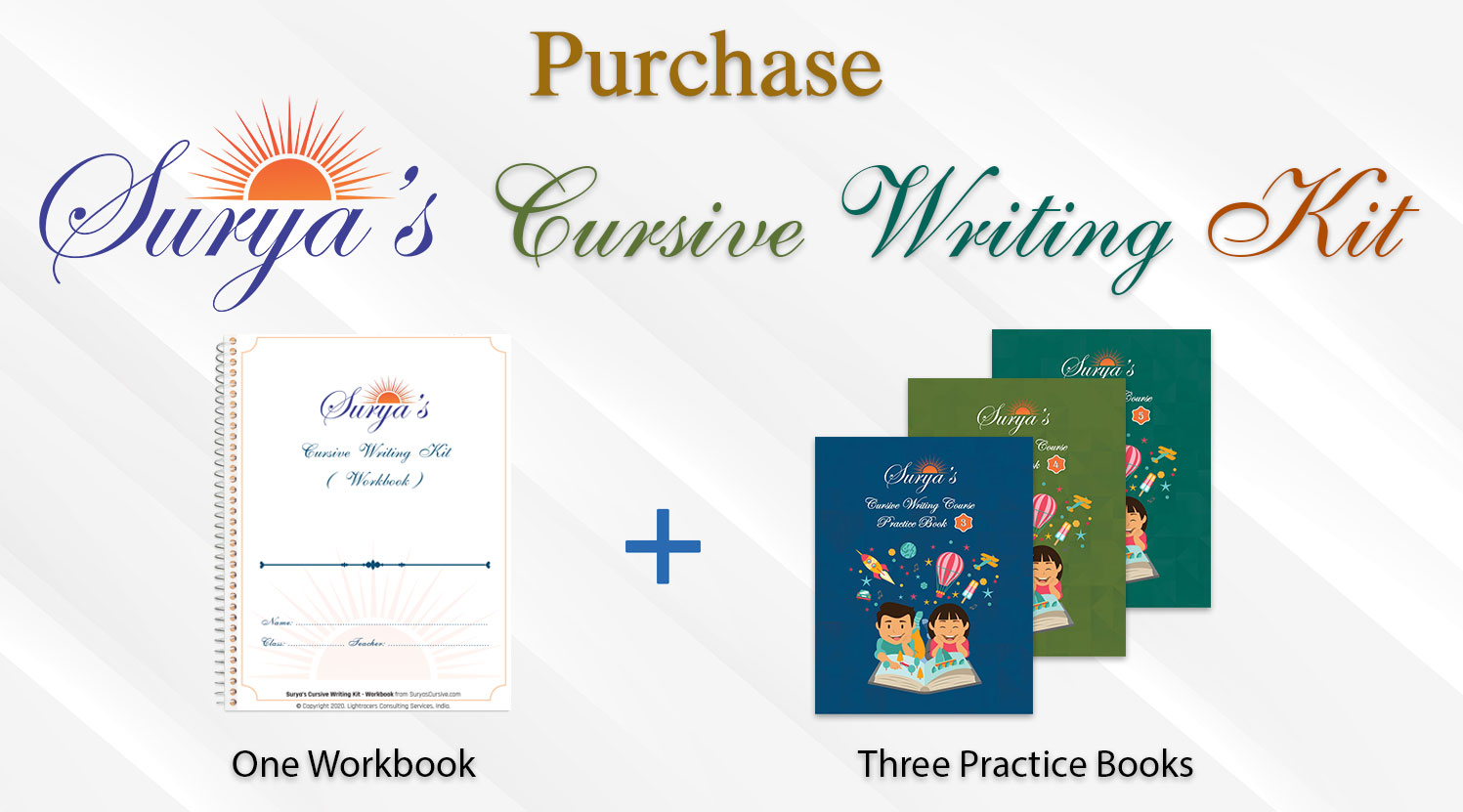 Surya's Cursive Writing Kit