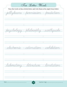 Surya's Cursive Writing Kit - SuryasCursive.com