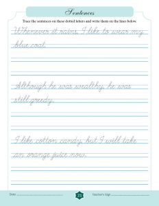 Surya's Cursive Writing Course - Practice Book 5 (ISBN: 9788194151463 ...