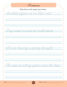 Surya's Cursive Handwriting Workbook - SuryasCursive.com